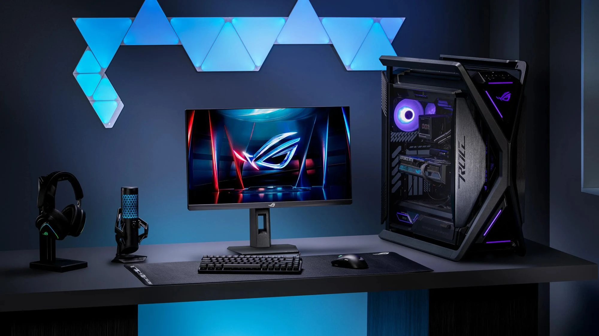 Postazione PC gaming assemblata